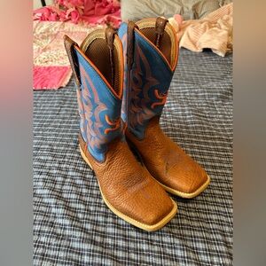 Twisted X Kids Brown and Blue Boots